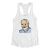 Hide The Pain Harold Funny Women's Racerback Tank White | Funny Shirt from Famous In Real Life