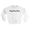 Hug Your Bros Ugly Sweater White | Funny Shirt from Famous In Real Life