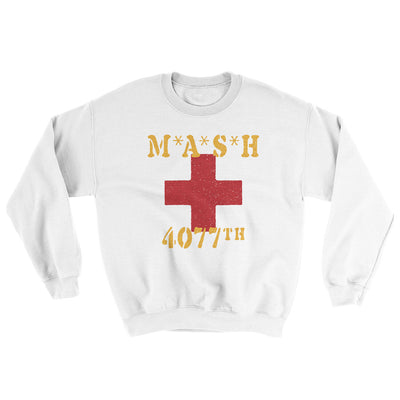 Mash 4077Th Ugly Sweater White | Funny Shirt from Famous In Real Life