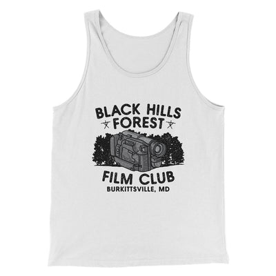 Black Hills Forest Film Club Funny Movie Men/Unisex Tank Top White | Funny Shirt from Famous In Real Life