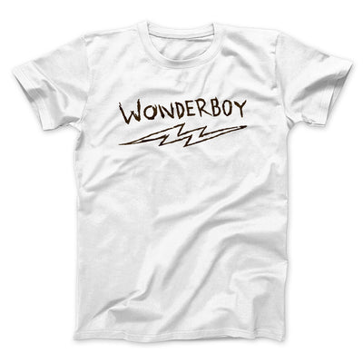 Wonderboy Men/Unisex T-Shirt White | Funny Shirt from Famous In Real Life