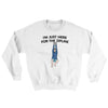 I’m Just Here For The Zipline Ugly Sweater White | Funny Shirt from Famous In Real Life