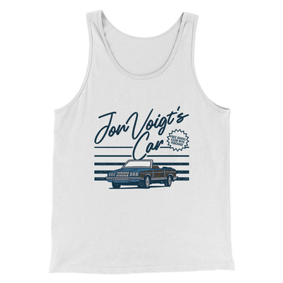 Jon Voight's Car Men/Unisex Tank Top White | Funny Shirt from Famous In Real Life