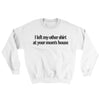 I Left My Other Shirt At Your Mom’s House Ugly Sweater White | Funny Shirt from Famous In Real Life