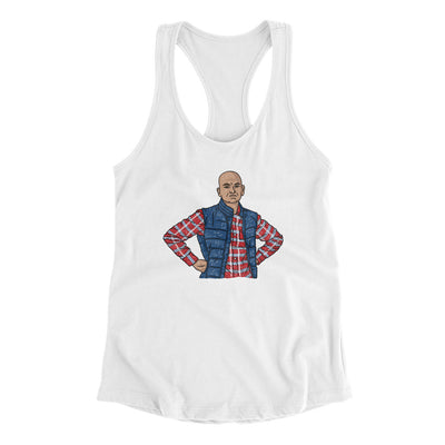 Disappointed Fan Meme Funny Women's Racerback Tank White | Funny Shirt from Famous In Real Life