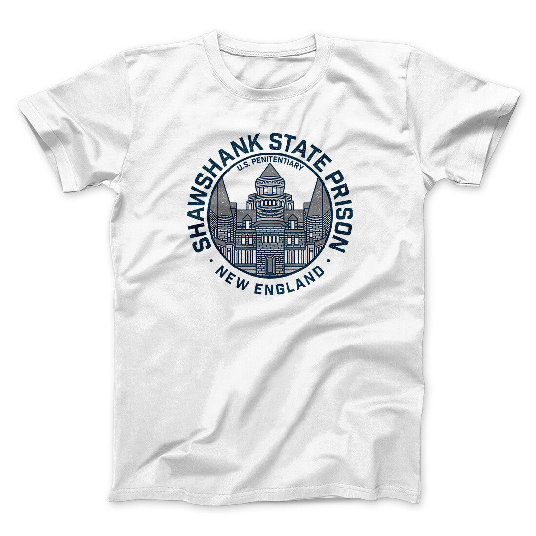 Shawshank State Prison Funny Movie Men/Unisex T-Shirt | Funny Shirt from Famous In Real Life