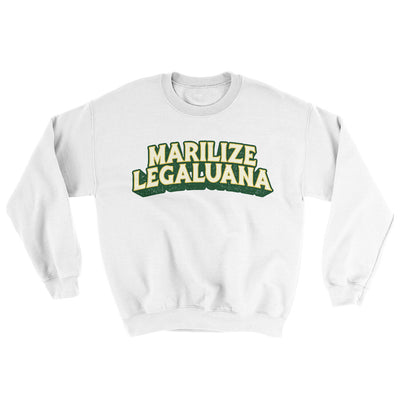 Marilize Legaluana Ugly Sweater White | Funny Shirt from Famous In Real Life