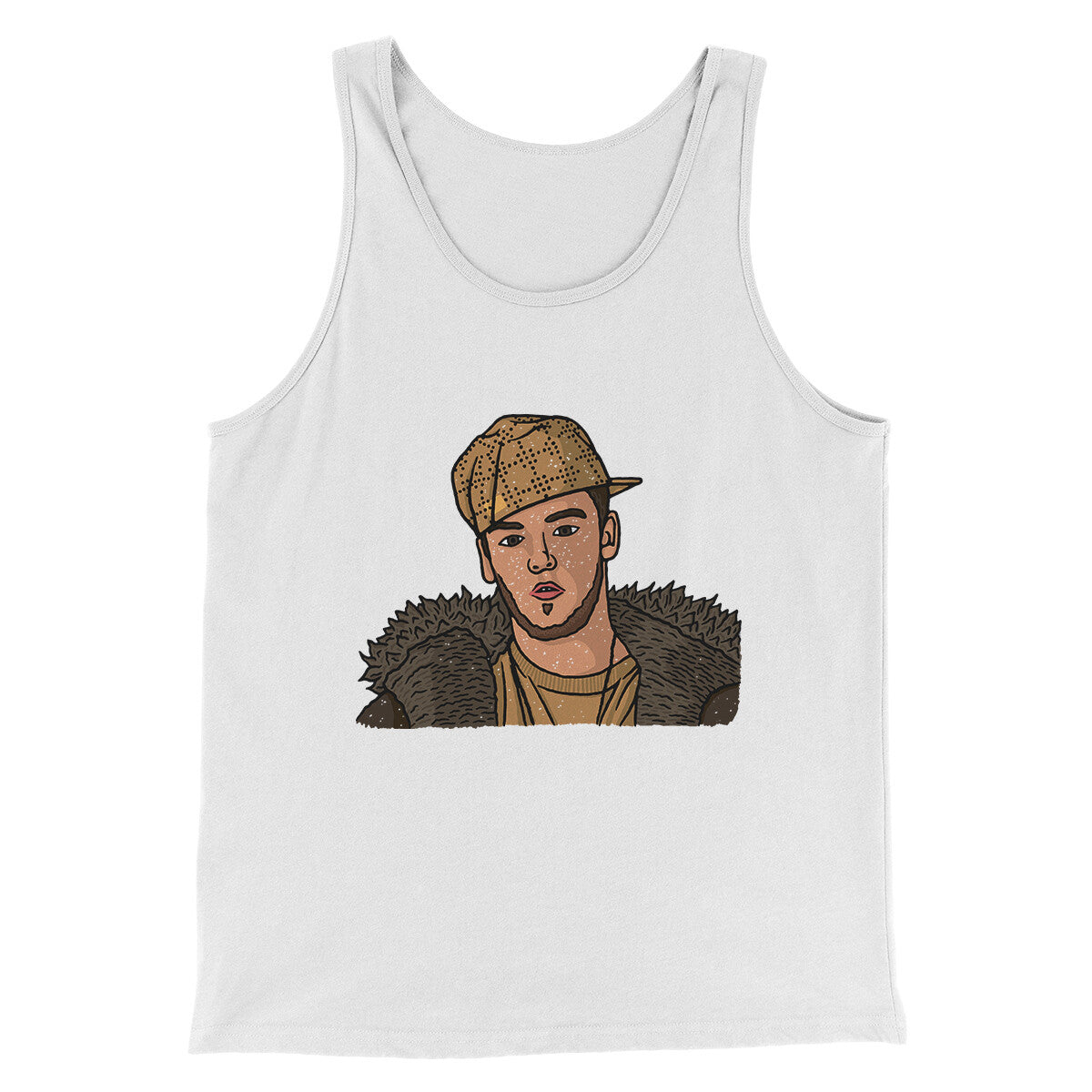 Scumbag Steve Meme Funny Men/Unisex Tank Top White | Funny Shirt from Famous In Real Life