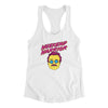 Weekend Warrior Women's Racerback Tank White | Funny Shirt from Famous In Real Life
