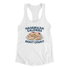Hanukkah Calories Don't Count Women's Racerback Tank White | Funny Shirt from Famous In Real Life
