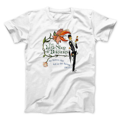 Little Shop Of Horrors Funny Movie Men/Unisex T-Shirt White | Funny Shirt from Famous In Real Life