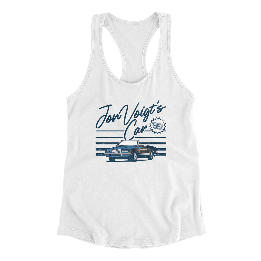 Jon Voight's Car Women's Racerback Tank | Funny Shirt from Famous In Real Life
