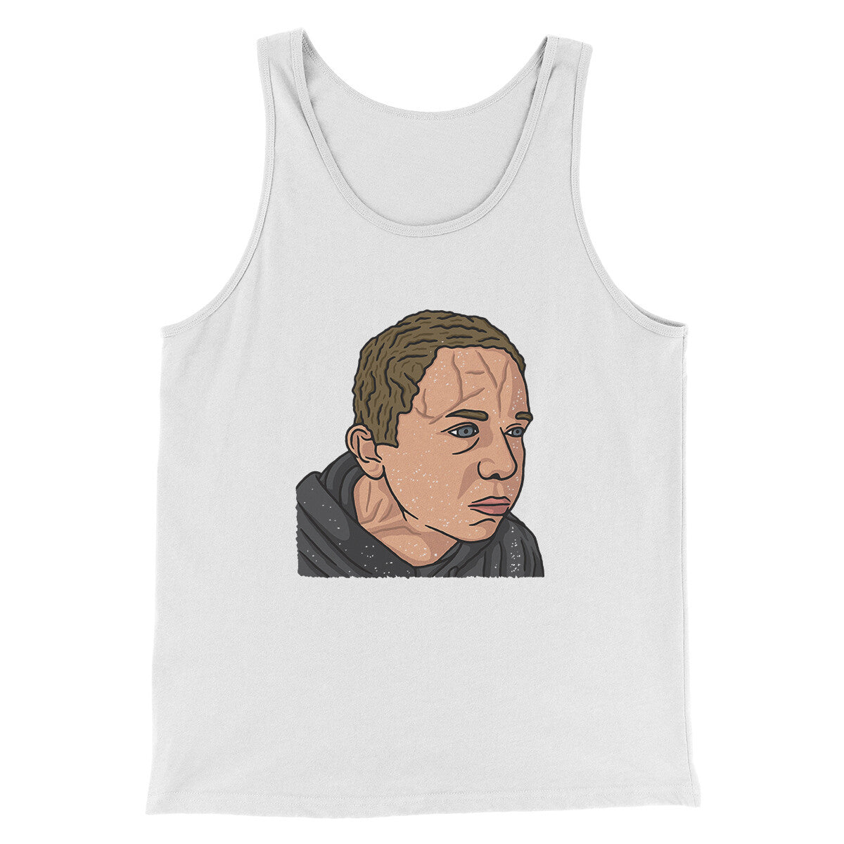 Bulging Forehead Vein Guy Meme Funny Men/Unisex Tank Top | Funny Shirt from Famous In Real Life