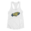 Ice Cube's A Pimp. Women's Racerback Tank White | Funny Shirt from Famous In Real Life