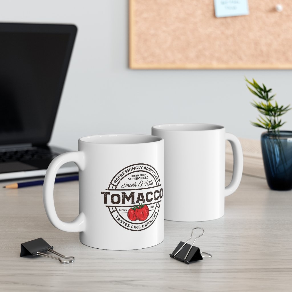 ToMacco Coffee Mug | Funny Shirt from Famous In Real Life