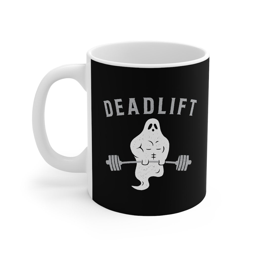 Deadlift - Ghost Coffee Mug 11oz | Funny Shirt from Famous In Real Life