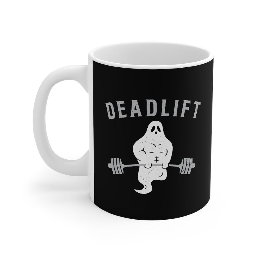 Deadlift - Ghost Coffee Mug 11oz | Funny Shirt from Famous In Real Life
