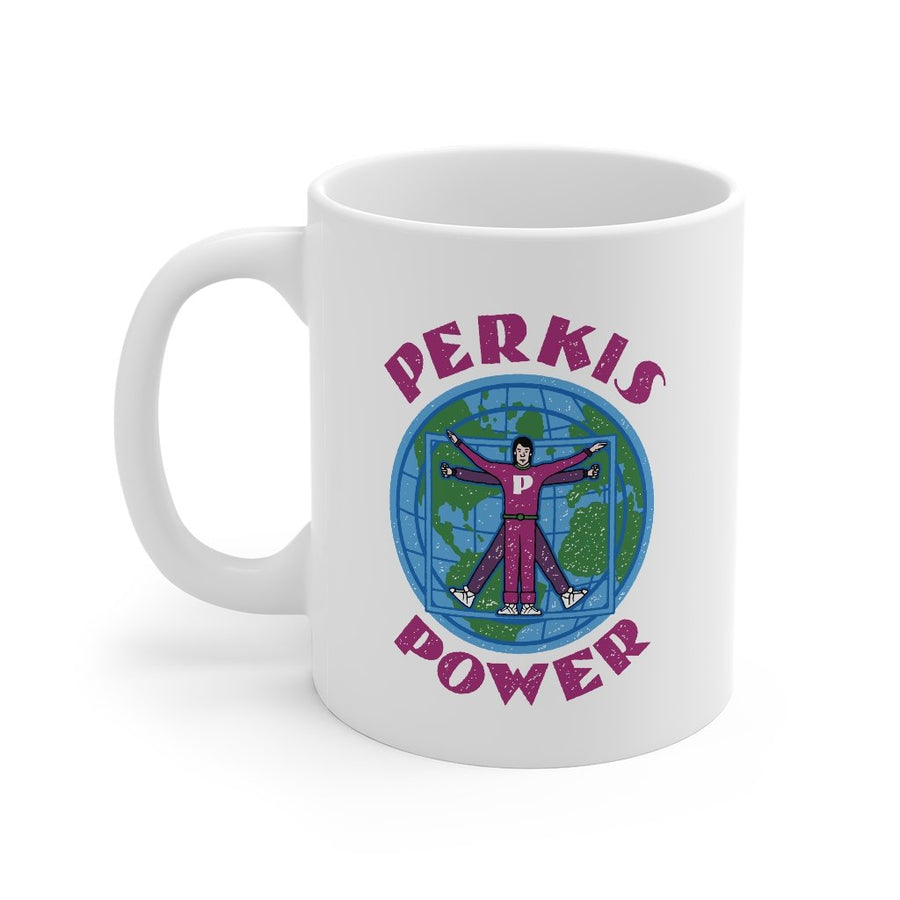Perkis Power Coffee Mug | Funny Shirt from Famous In Real Life