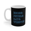 Ghost Names Coffee Mug 11oz | Funny Shirt from Famous In Real Life
