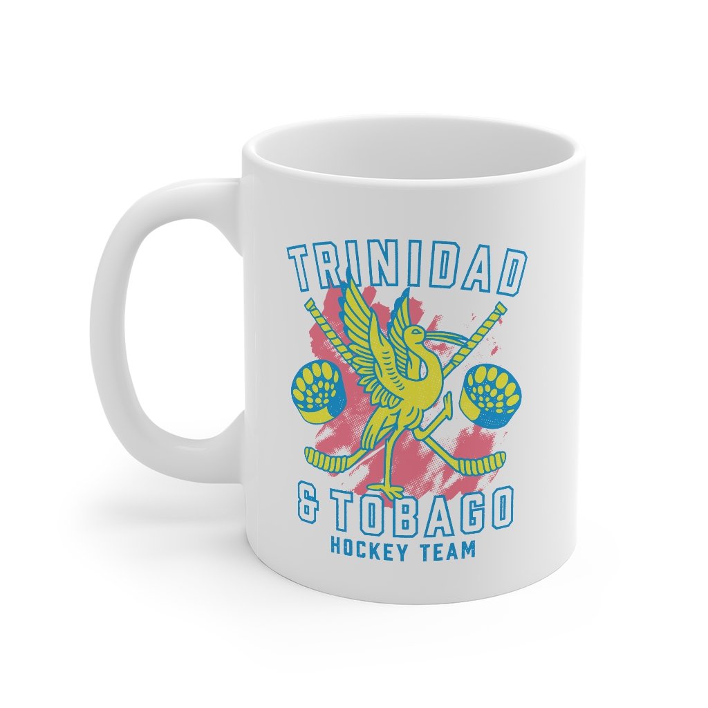 Trinidad & Tobago Hockey Coffee Mug 11oz | Funny Shirt from Famous In Real Life