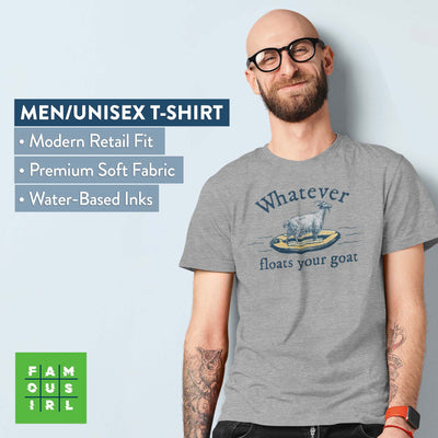 You Miss 100% of Shots Men/Unisex T-Shirt | Funny Shirt from Famous In Real Life