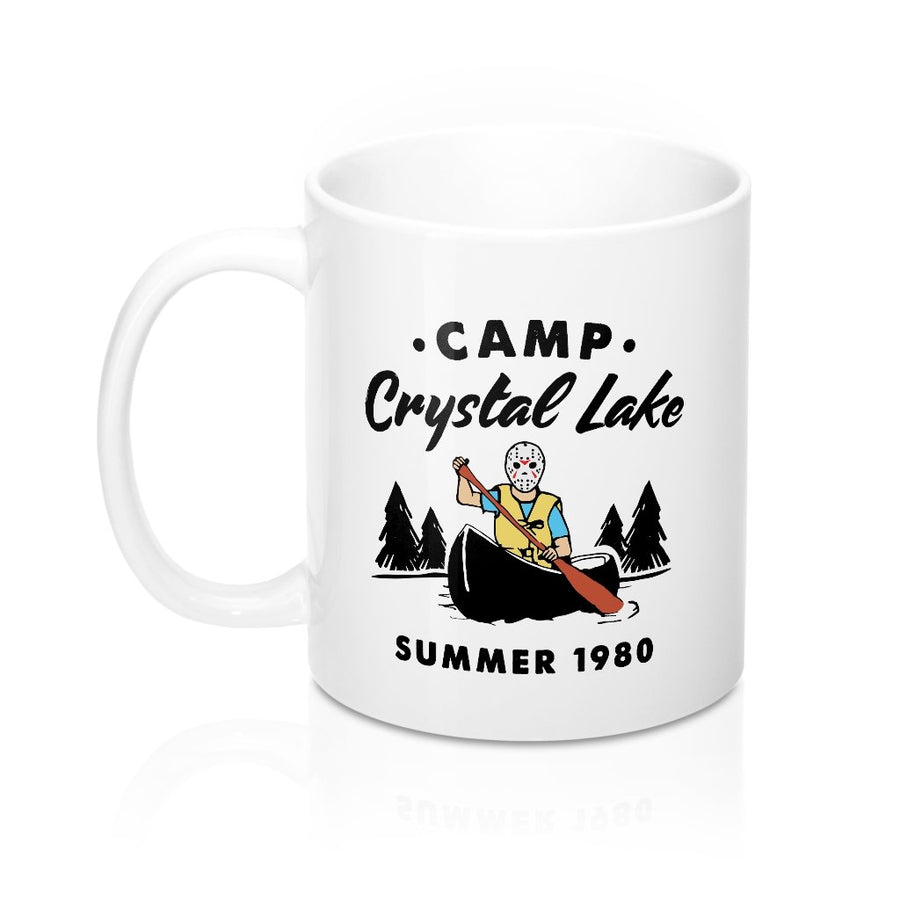 Camp Crystal Lake Coffee Mug | Funny Shirt from Famous In Real Life