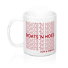 Boats and Hoes Coffee Mug 11oz | Funny Shirt from Famous In Real Life
