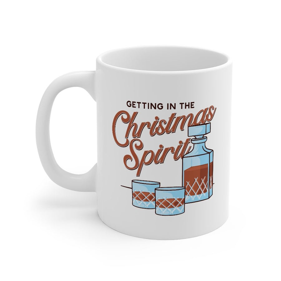 Christmas Spirit Coffee Mug | Funny Shirt from Famous In Real Life