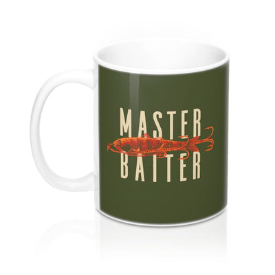 Master Baiter Coffee Mug 11oz | Funny Shirt from Famous In Real Life