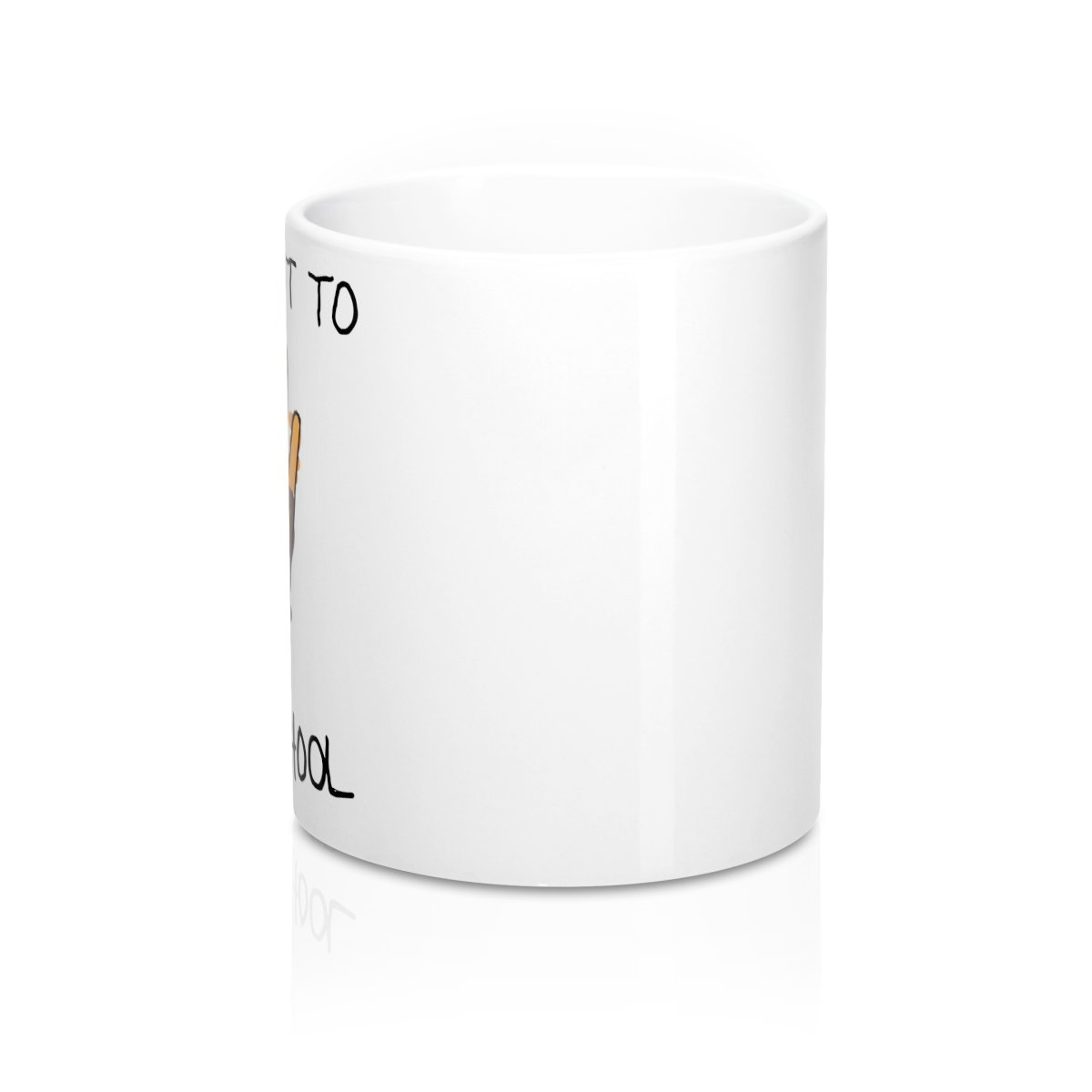 I Went To Art School Coffee Mug | Funny Shirt from Famous In Real Life