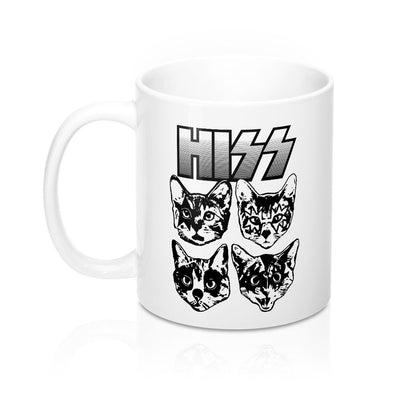Hiss Coffee Mug 11oz | Funny Shirt from Famous In Real Life