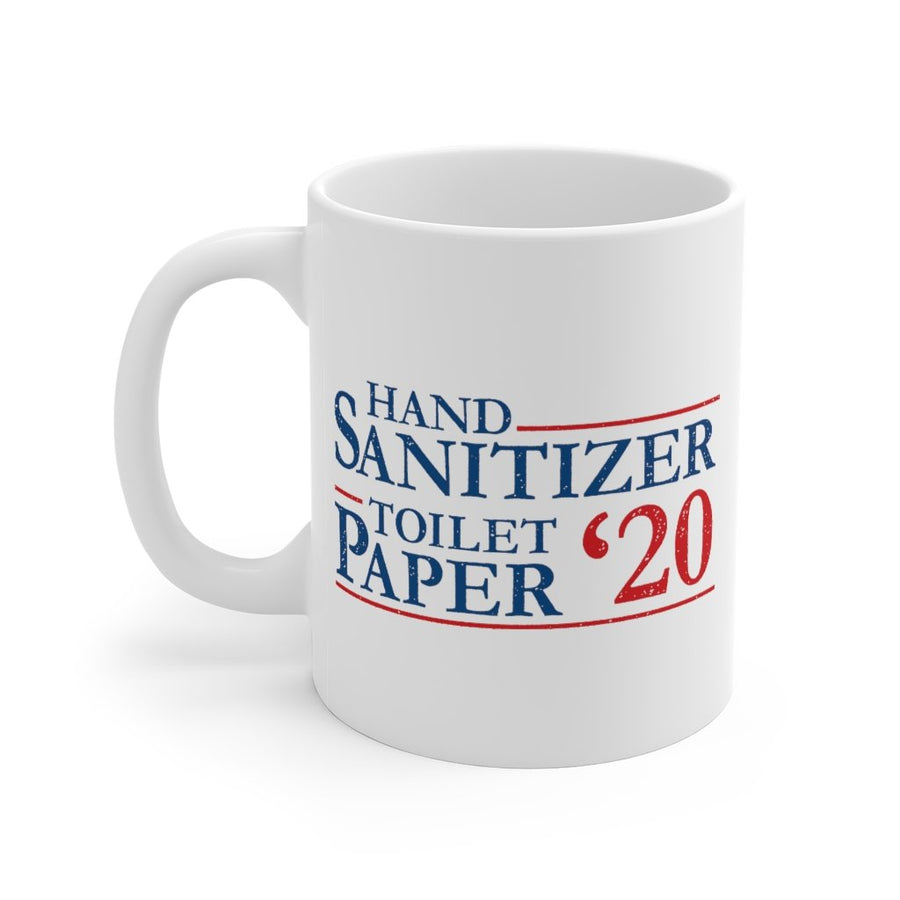 Hand Sanitizer, Toilet Paper 2020 Coffee Mug | Funny Shirt from Famous In Real Life