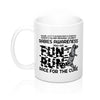 Rabies Awareness Fun Run Coffee Mug 11oz | Funny Shirt from Famous In Real Life