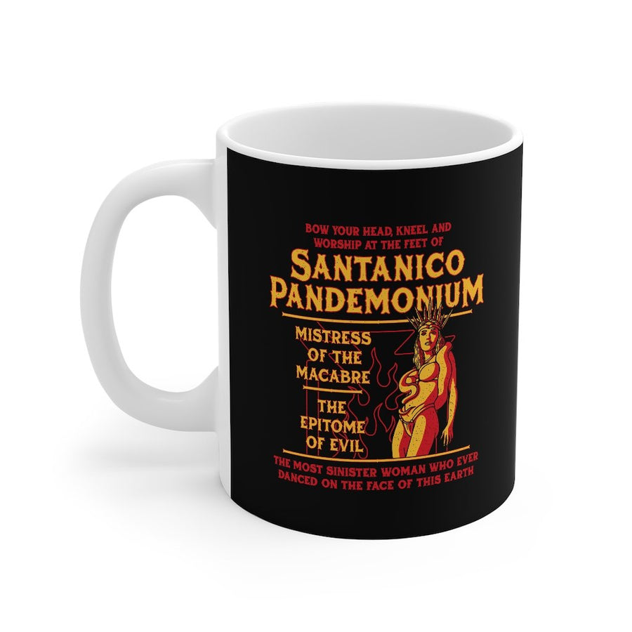 Santanico Pandemonium Coffee Mug | Funny Shirt from Famous In Real Life