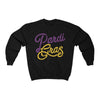 Pardi Gras Ugly Sweater Black | Funny Shirt from Famous In Real Life