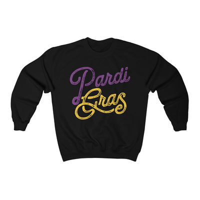Pardi Gras Ugly Sweater Black | Funny Shirt from Famous In Real Life