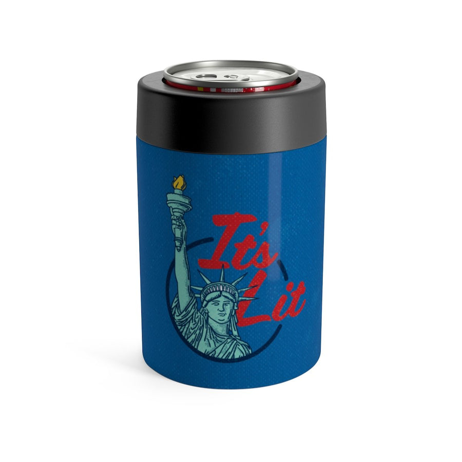 It's Lit (Statue of Liberty) Can Cooler | Funny Shirt from Famous In Real Life