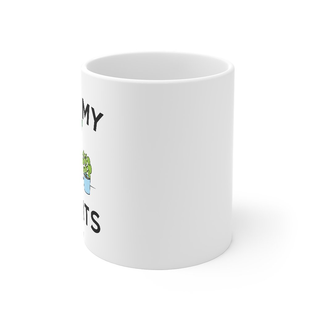 I Wet My Plants Coffee Mug | Funny Shirt from Famous In Real Life