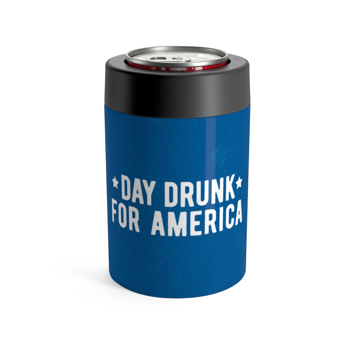 Day Drunk For America Can Cooler | Funny Shirt from Famous In Real Life