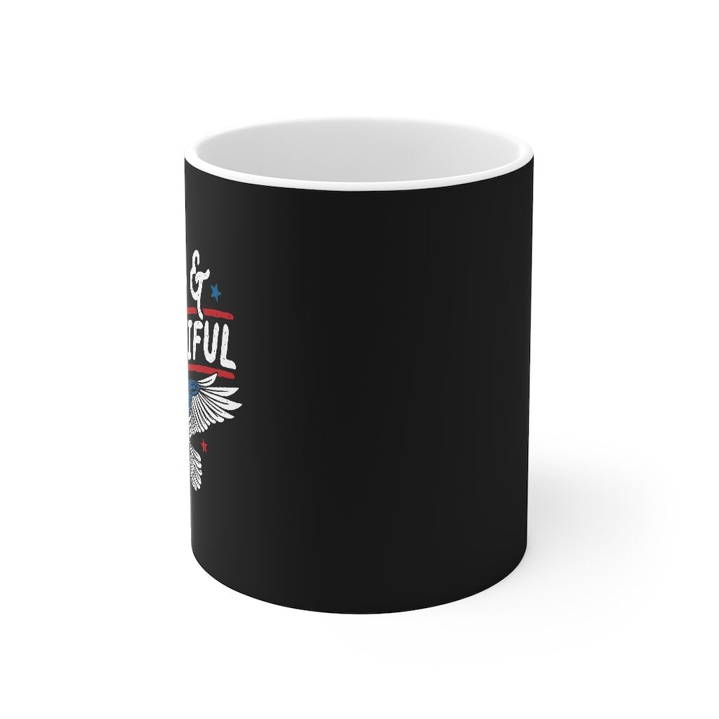 Bald & Beautiful Coffee Mug | Funny Shirt from Famous In Real Life