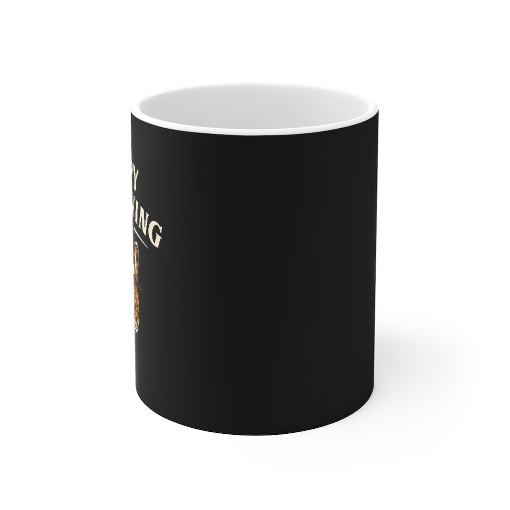 Happy Catsgiving Coffee Mug | Funny Shirt from Famous In Real Life