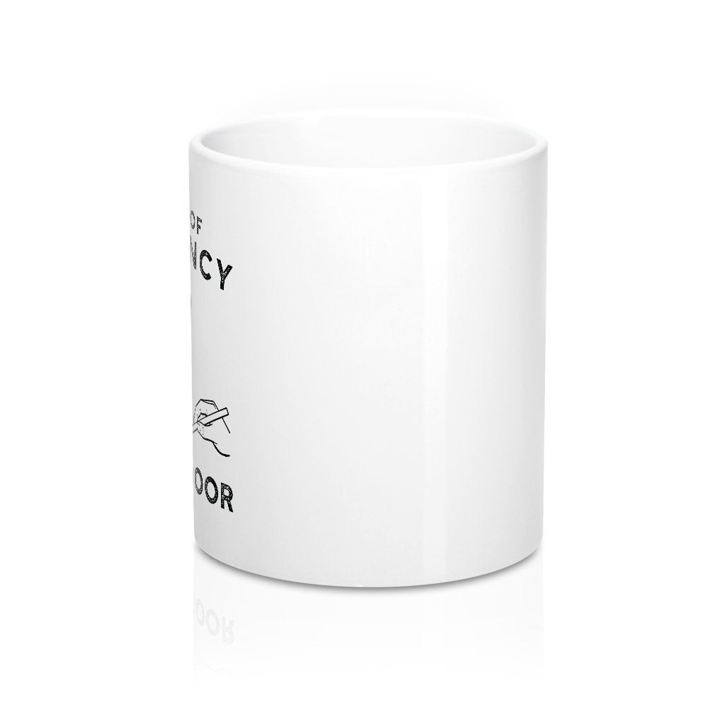 Draw a Door Coffee Mug | Funny Shirt from Famous In Real Life