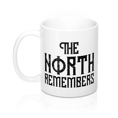 The North Remembers Coffee Mug 11oz | Funny Shirt from Famous In Real Life