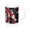 Garnet & Gold Tie Dye Coffee Mug 11oz | Funny Shirt from Famous In Real Life