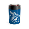 Party In The USA Can Cooler 12oz | Funny Shirt from Famous In Real Life