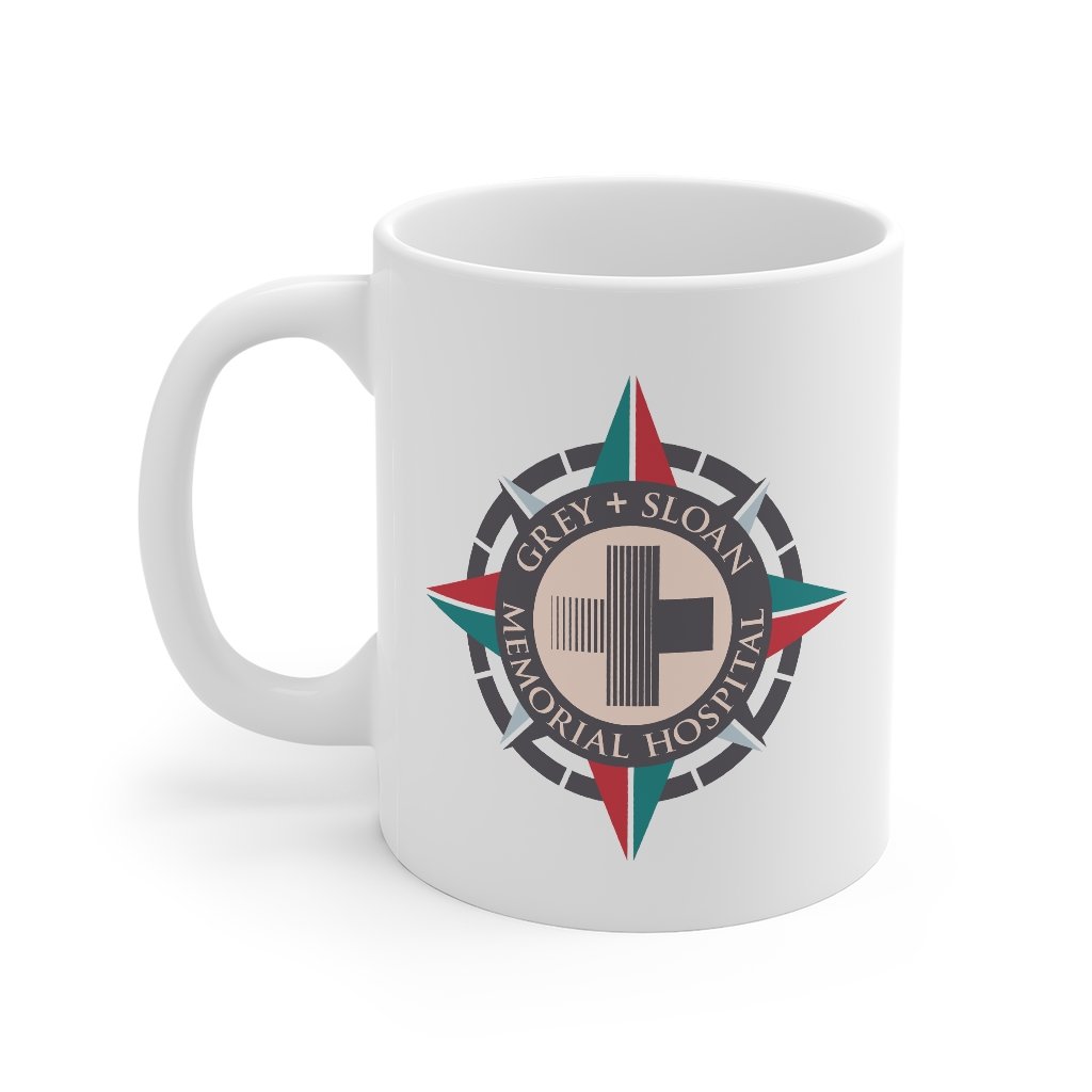 Grey-Sloan Hospital Coffee Mug 11oz | Funny Shirt from Famous In Real Life