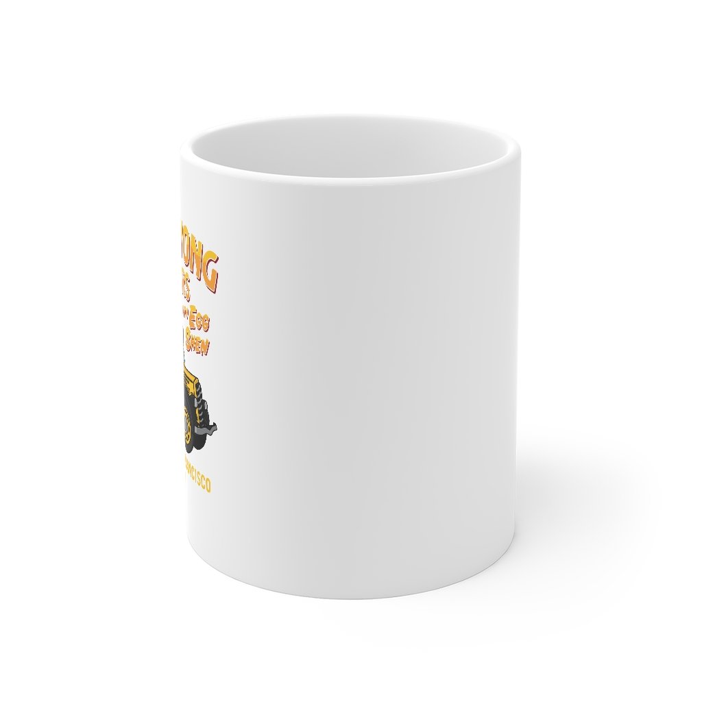 Egg Foo Yong Bus Tours Coffee Mug | Funny Shirt from Famous In Real Life