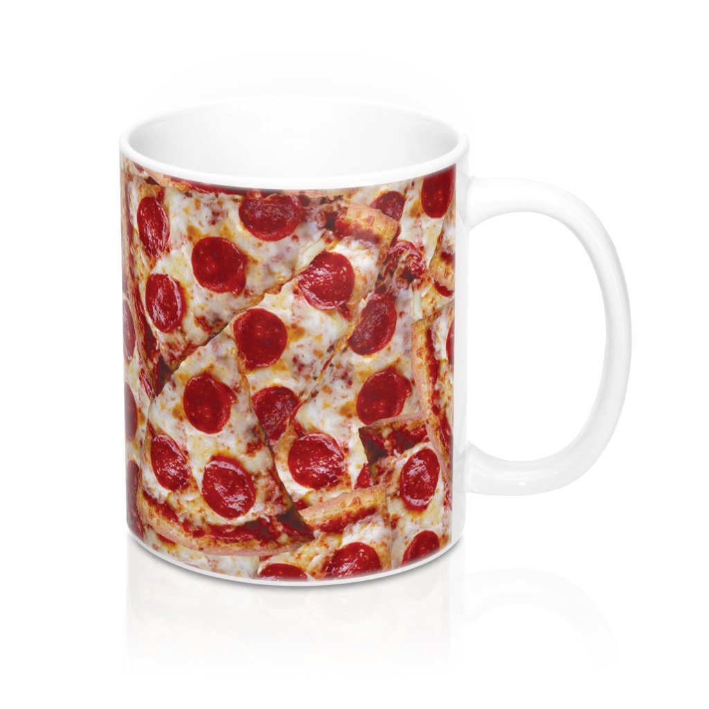 Pizza Coffee Mug | Funny Shirt from Famous In Real Life