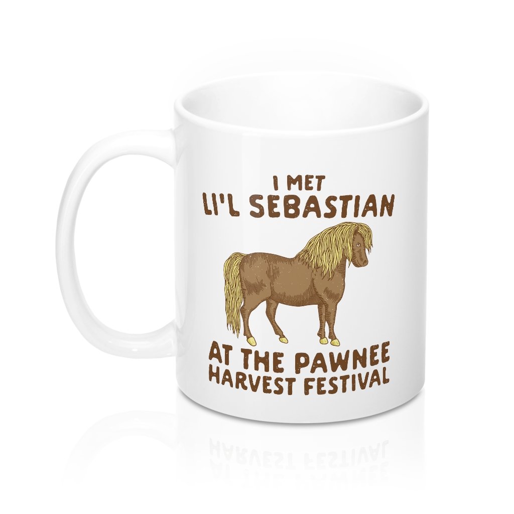 I Met Li'l Sebastian Coffee Mug | Funny Shirt from Famous In Real Life
