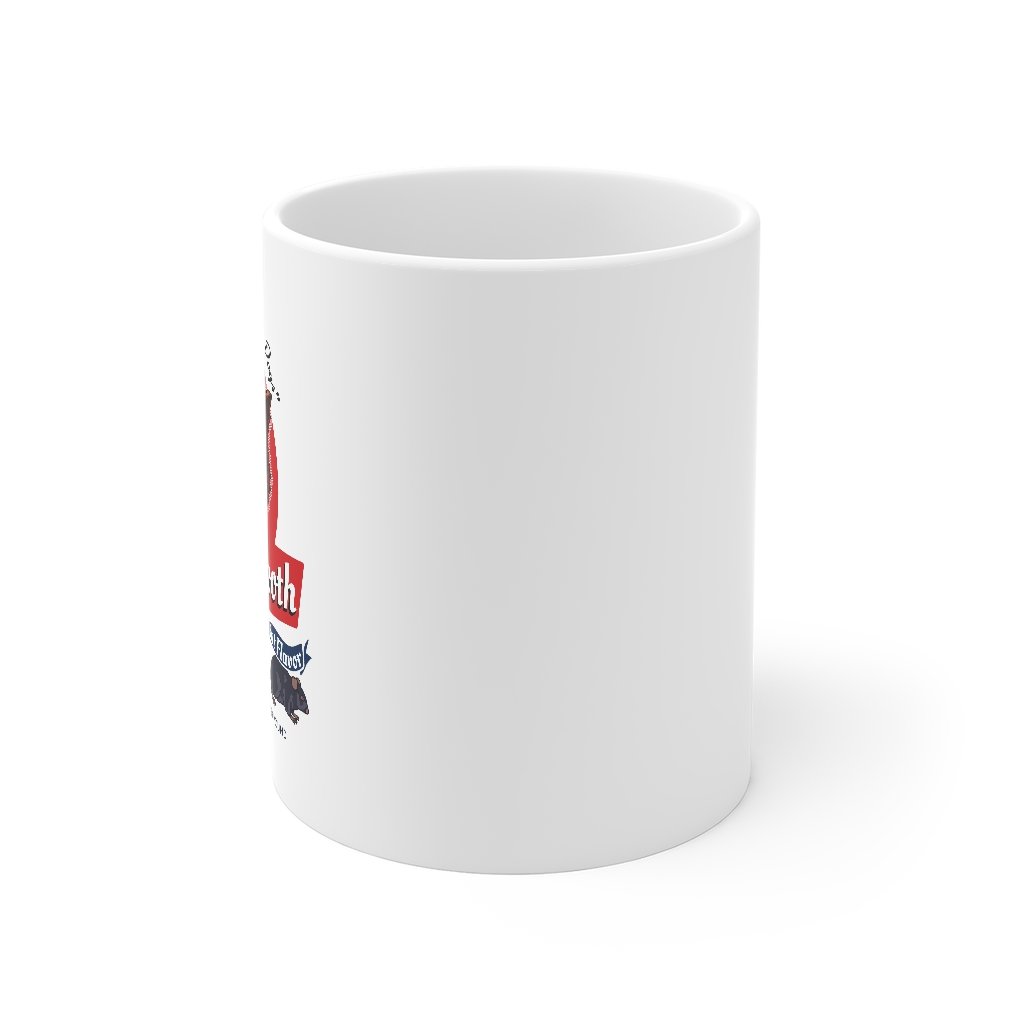 Wolf's Tooth Dog Food Coffee Mug | Funny Shirt from Famous In Real Life